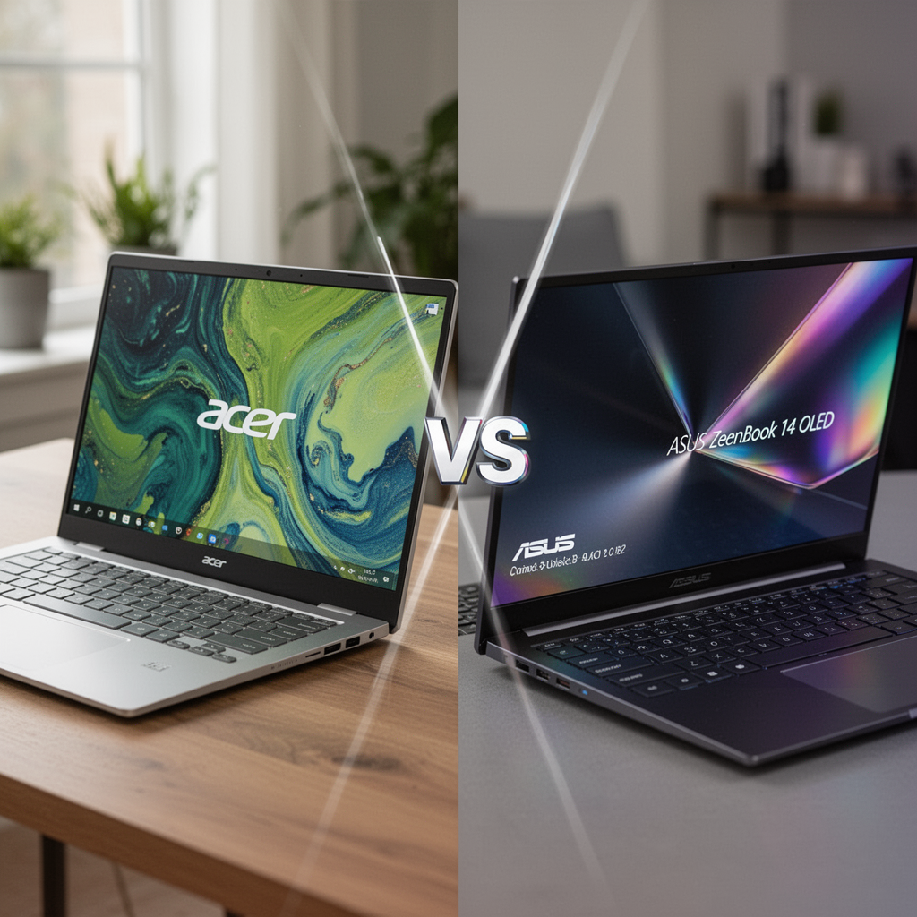 Acer Swift 3 vs Asus Zenbook 14 OLED: Which Ultrabook Wins?