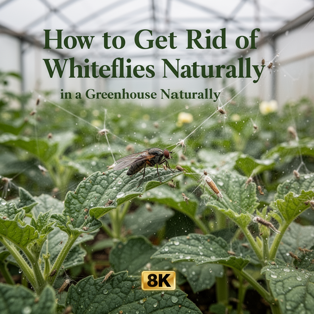 How to Get Rid of Whiteflies in a Greenhouse Naturally