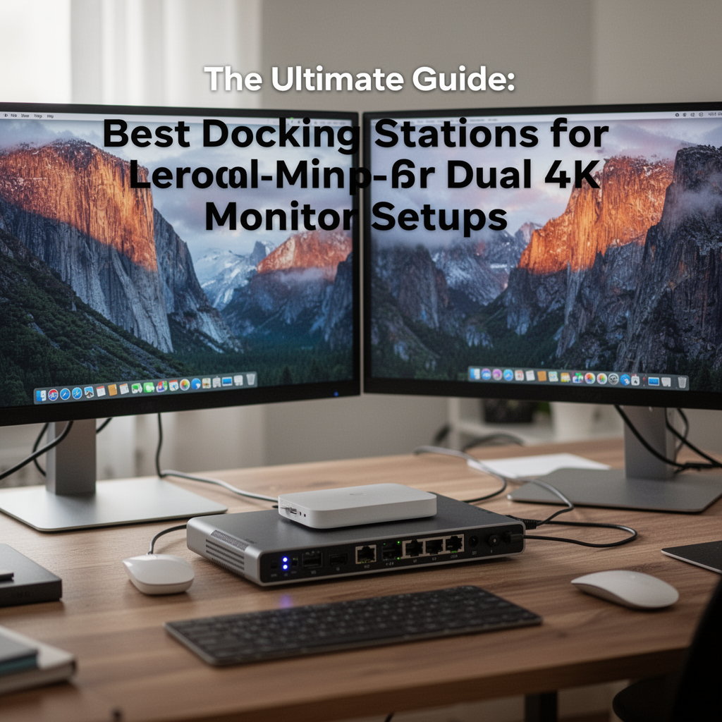 The Ultimate Guide: Best Docking Stations for Dual 4K Monitor Setups